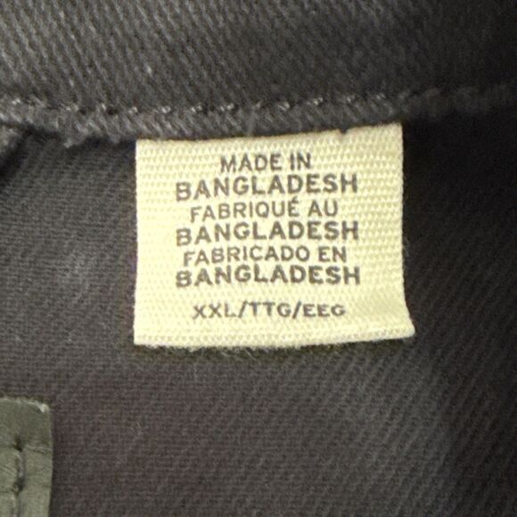 Levis Signature Trucker Jacket Mens 2XL Black Denim Button Up XXL Classic Fit - Picture 3 of 11